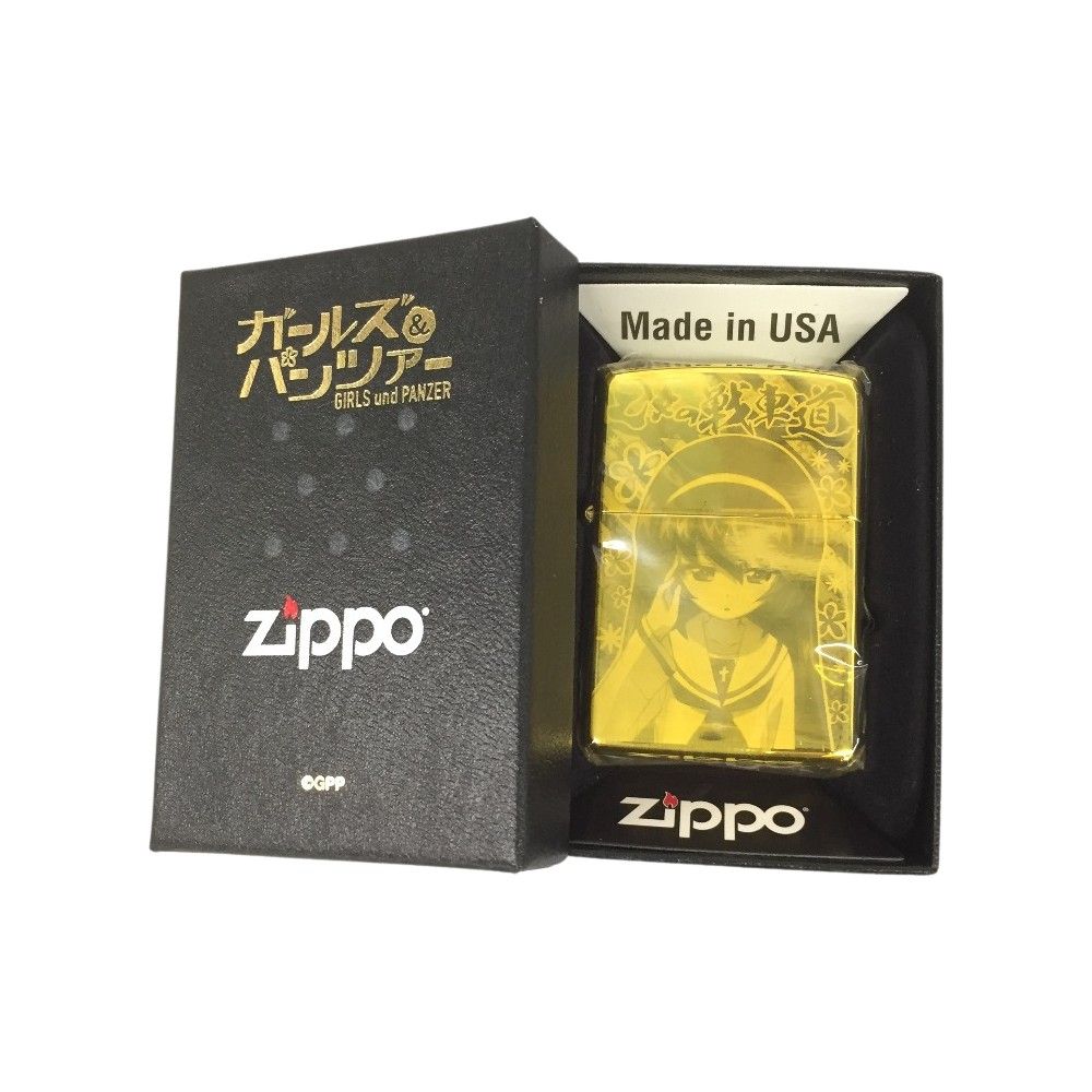 ガールズ＆パンツァー 冷泉麻子 限定50個 Zippo アニメ ガルパン