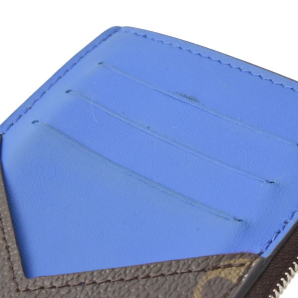 ルイ・ヴィトン ケース カードホルダー ネイビー　メンズ ルイヴィトン 財布 メンズ コインカードホルダー カラーマニア