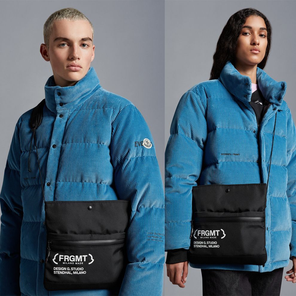 フラグメントロゴ 7 MONCLER GENIUS FRGMT モンクレール ジーニアス 日常使いに抜群! ナイロン ショルダー バック サコッシュ 藤原ヒロシ fragment design