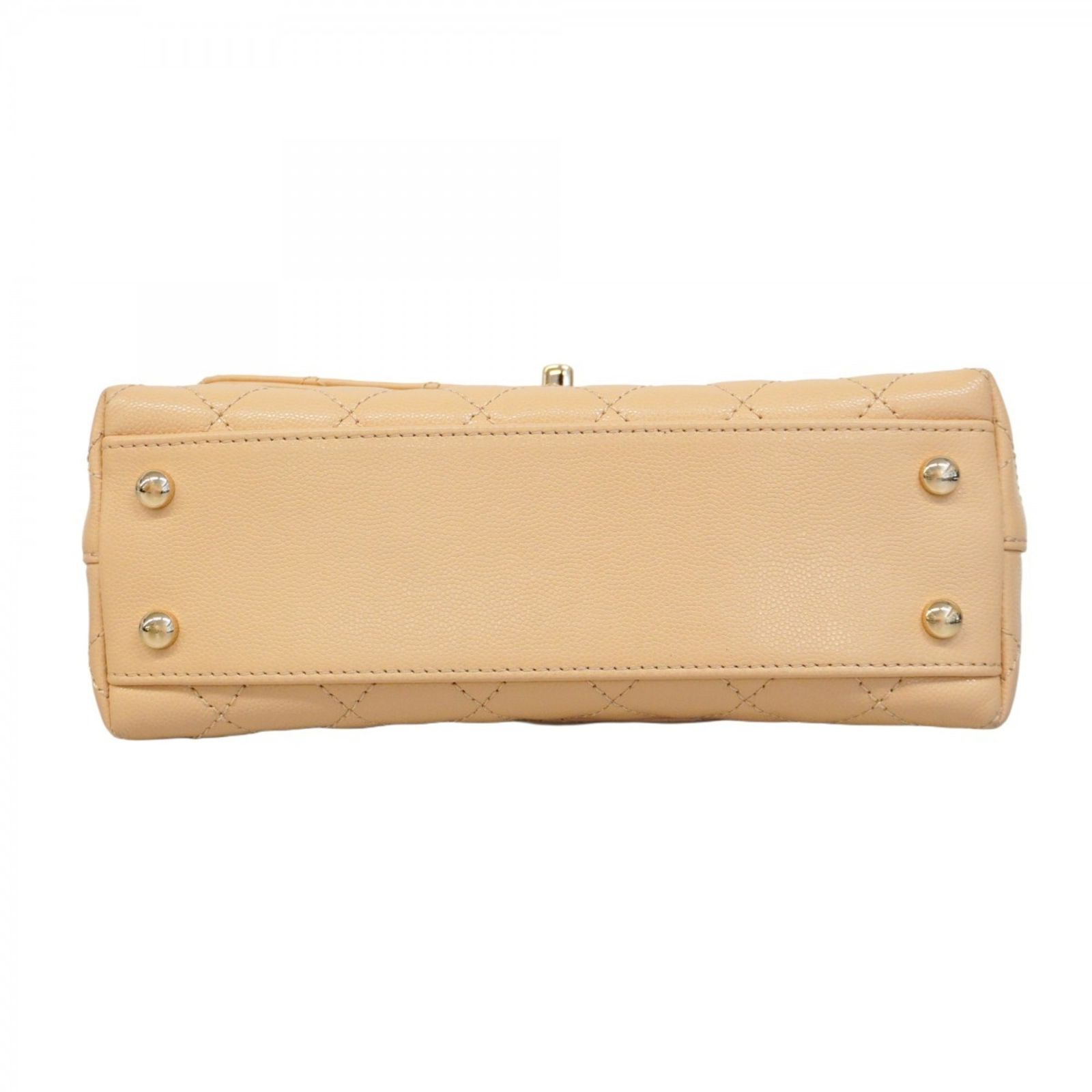 CHANEL シャネル ハンドバッグ ベージュ - 4500125E0037 シャネル(Chanel) シャネル ハンドバッグ チェーンショルダー