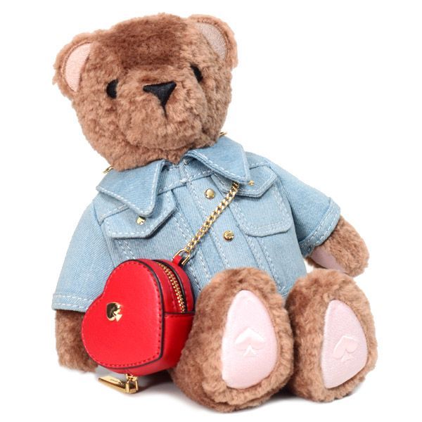 ケイトスペード バッグ katespade テディベア ぬいぐるみ ファー
