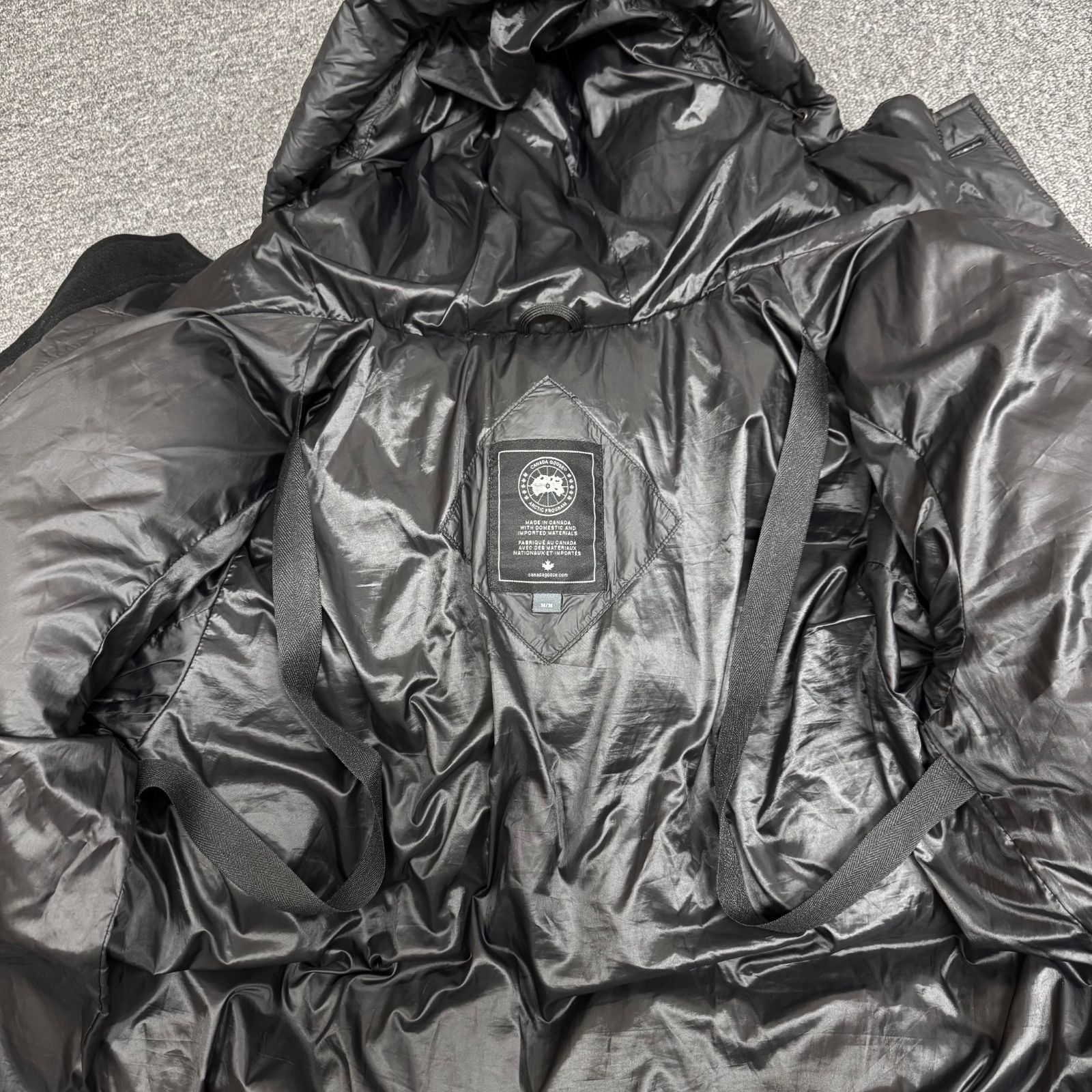 国内正規 CANADA GOOSE BLACK LABEL VERNON PARKA ブラックレーベル