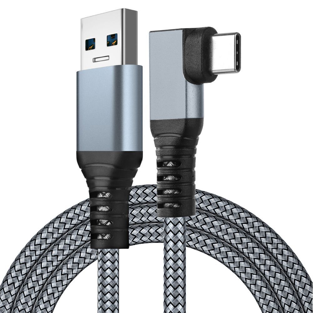 RoiCiel USB-A to USB-C Link VRヘッドセットおよびゲームPC用の高速データ転送専用3A/20V/60W/5Gbps高速データ転送  u0026充電Steam クエスト VRヘッドセット用 - メルカリ