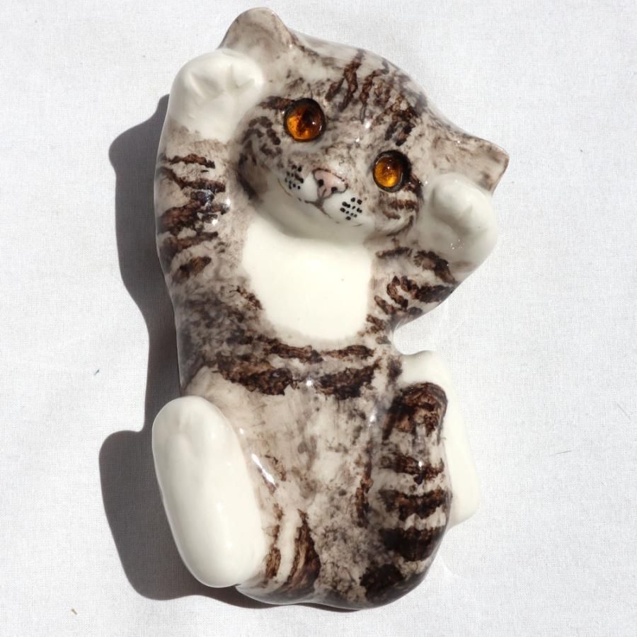 置物 陶器 イギリス製 Winstanley Cat ウィンスタンレイ キャット