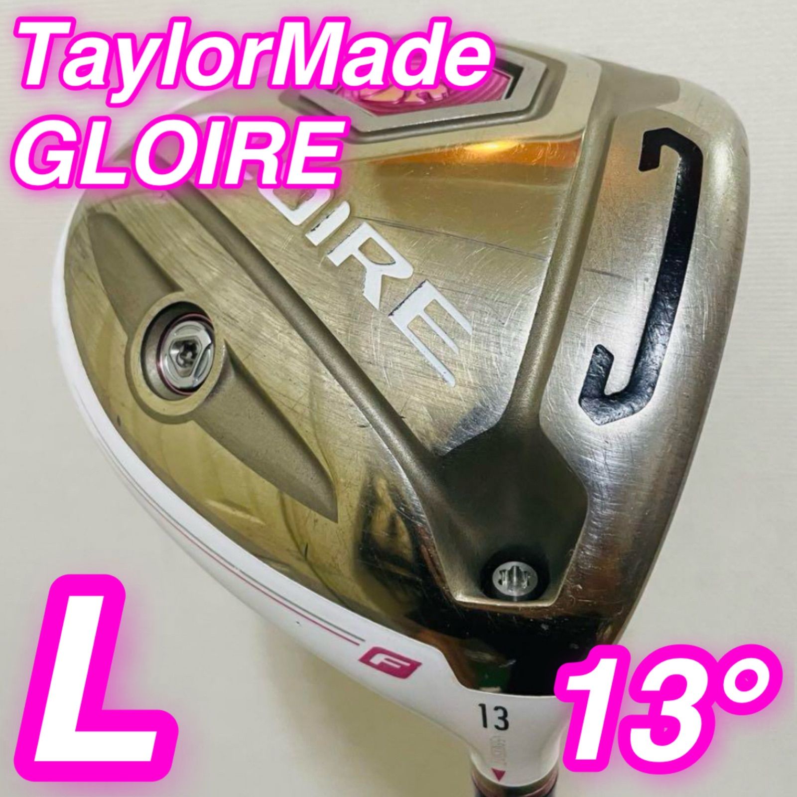 8751 TaylorMade GLOIRE F レディース ドライバー 右利き テーラーメイド 女性用 1W GL3000W フレックスR 送料無料 匿名配送