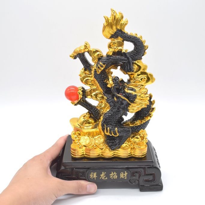 白龍 8の字型 重ね8 樹脂製置物 台座付き 招財進宝 末広がり 28cm 白龍 8の字型 重ね8 樹脂製置物 台座付き 招財進宝 末広がり 28cm