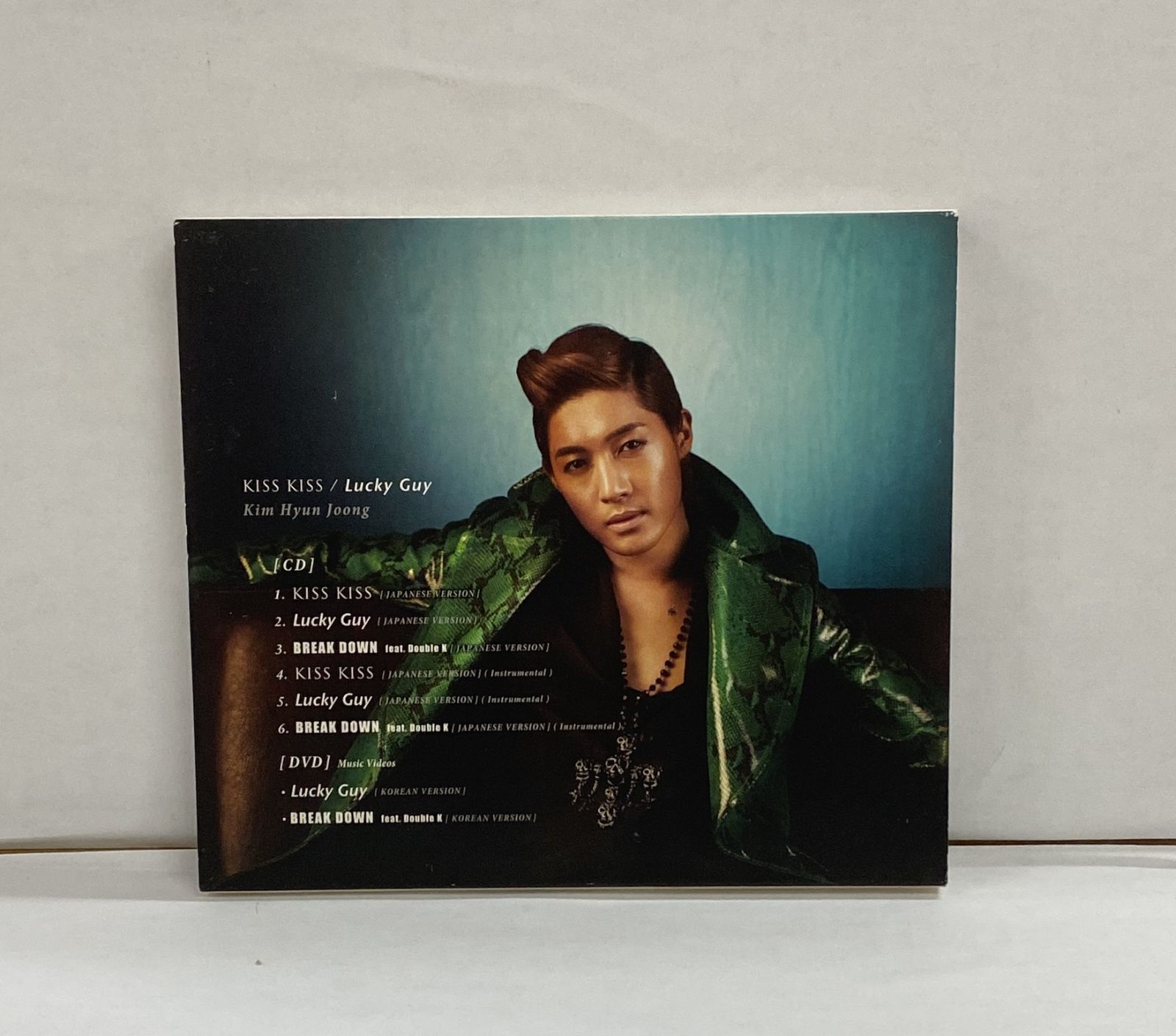 Kim HyunJoong（キム・ヒョンジュン）／KISS KISS / Lucky Guy