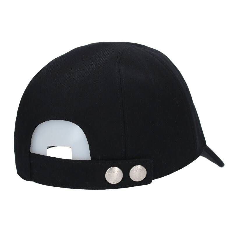 HERMES キャップ マイルスHサークル Miles H Mors cap - Blue