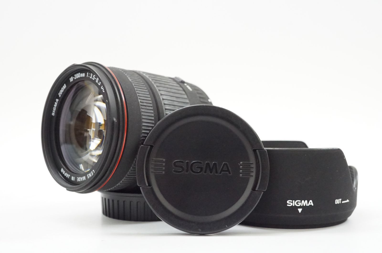 C271929-2)SIGMA 18-200mm F3.5-6.3 DC OS HSM Canon EFマウント
