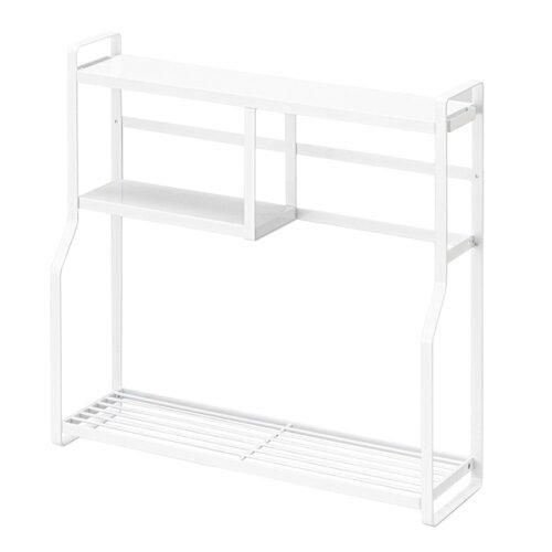 【新品・2営業日で発送】山崎実業 5234 コンロサイドラック タワー ホワイト (5234 8190)