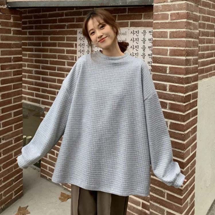 SEA シー　レディース　ロングサーマル　カットソー　ワッフル jb06859h.jpg