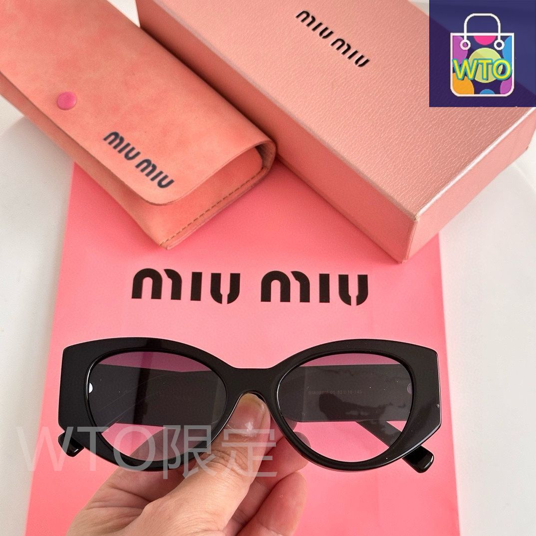 ミュウミュウ サングラス SMU11E 4AX-7B1 フレーム ピンク ミュウミュウ サングラス SMU11E 4AX-7B1 フレーム ピンク