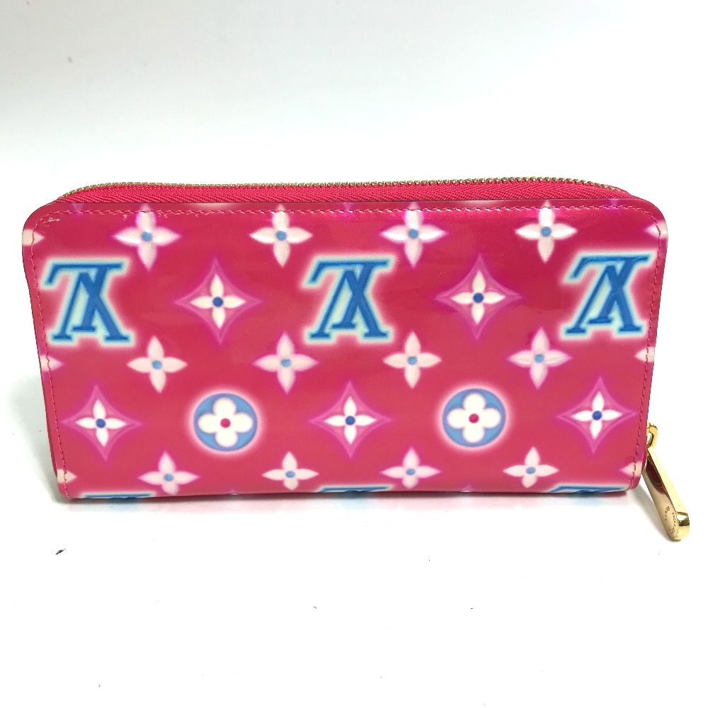 【光り輝くエナメル】Louis Vuitton ジッピー ウォレット 長財布 LOUIS VUITTON ルイヴィトン 長財布 ジッピー ウォレット M81154