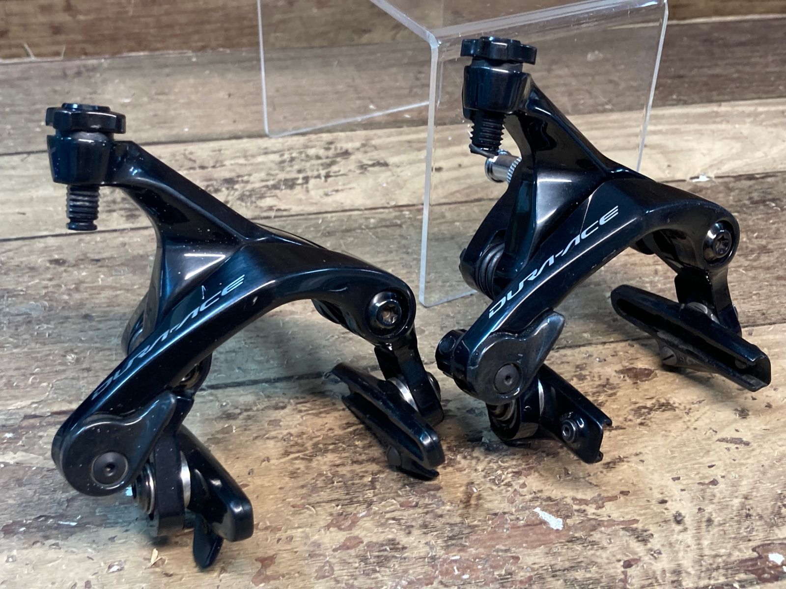 IF785 シマノ SHIMANO デュラエース DURA-ACE BR-R9100 ブレーキキャリパー 前後セット ナット割れのためジャンク