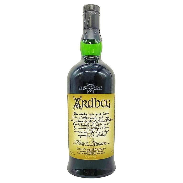 アードベッグ 1976 シェリーカスク 1stマネージャーズチョイス 497本限定 700ml 56% Ardbeg 1976 Manager's  Choice【I2】 - メルカリ