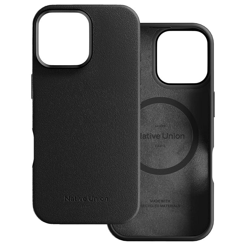 新品　Native Union Active Case ? 内蔵マグネット付きMagSafe対応 ? 頑丈なデザイン ? リサイクル素材 ? 最大10フィート/3メートルの落下保護を備えた超耐久性でiPhone 16 Pro Max用（ブラック）