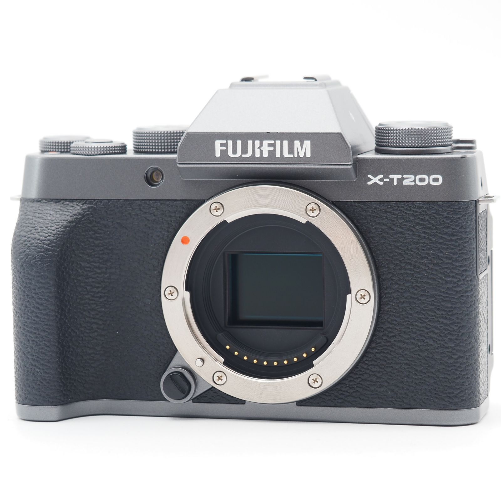 FUJIFILM ミラーレス一眼カメラ X-T200レンズキット ダークシルバー X