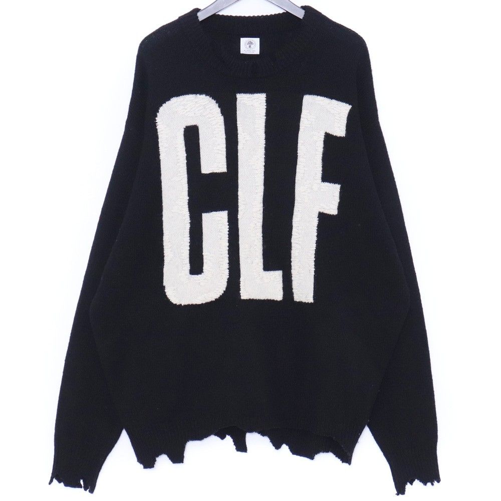 SAINT MICHAEL KNIT/CLF/BLACK Lサイズ ブラック SM-A22-0000