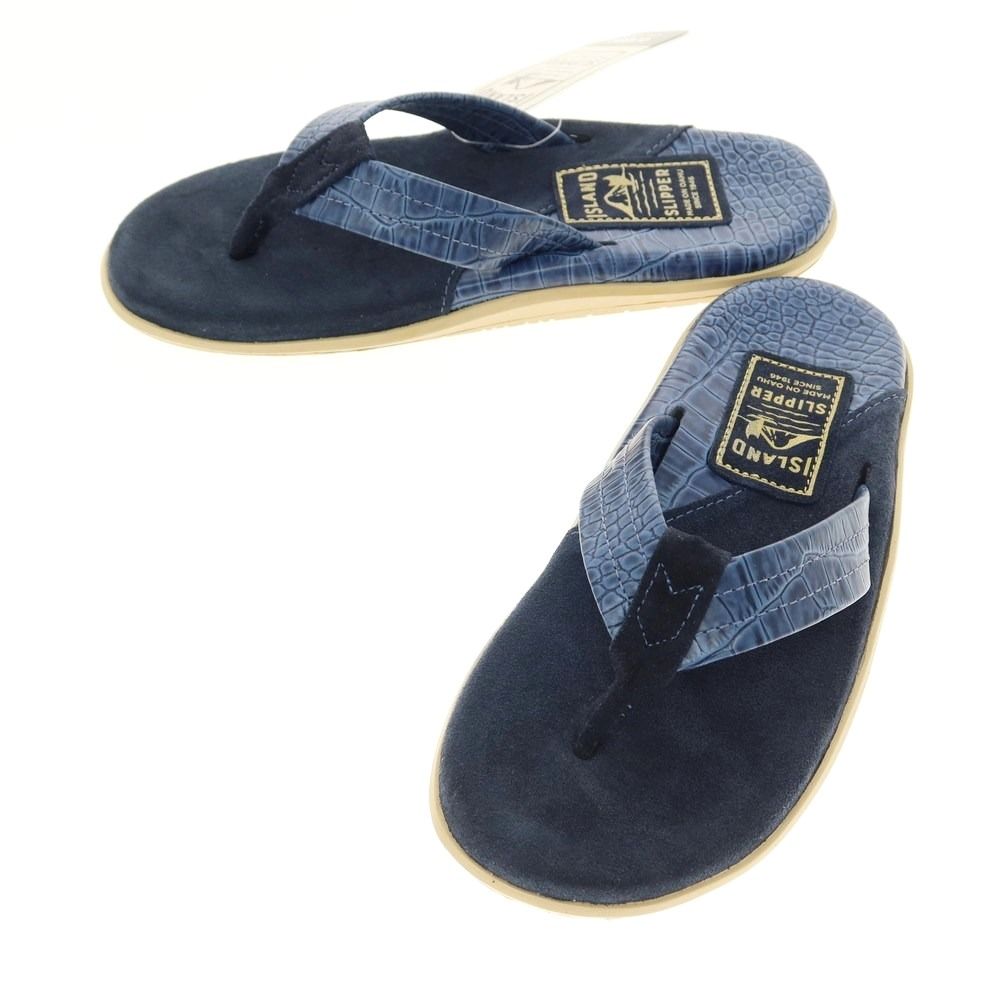 レア！ Slipper アイランドスリッパ クロコ型押し サイズ8 楽天市場】トングサンダル ビーチサンダル メンズ アイランド