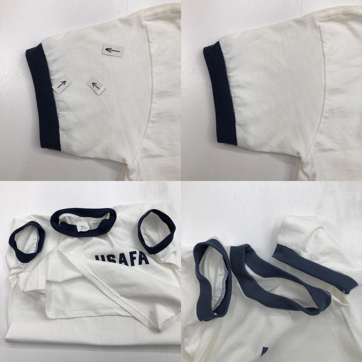 【入手困難】90s USA製 アメリカ空軍 ポープ空軍基地 リンガーTシャツ 入手困難】90s USA製 アメリカ空軍 ポープ空軍基地 リンガーT