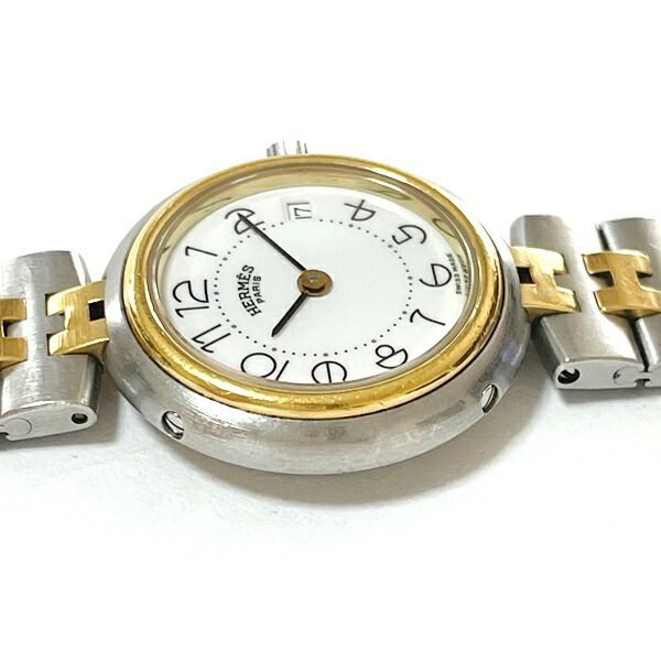 中古】エルメス クリッパー 旧型 レディース ウォッチ 腕時計 クォーツ  