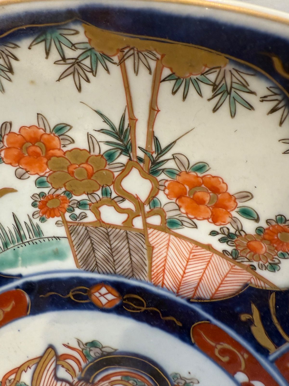 色鮮やかな花鳥模様 36ｃｍ