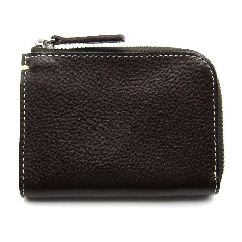 土屋鞄製作所 ツチヤカバン ミニ財布 ハンディLファスナー バケッタミリングレザー A25A0025550422 ダークブラウン 24005537