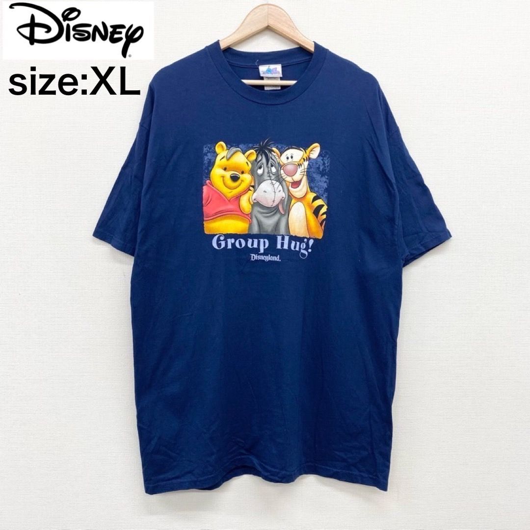 US古着 ディズニー DISNEYLAND RESORT Tシャツ 半袖 くまのプーさん 