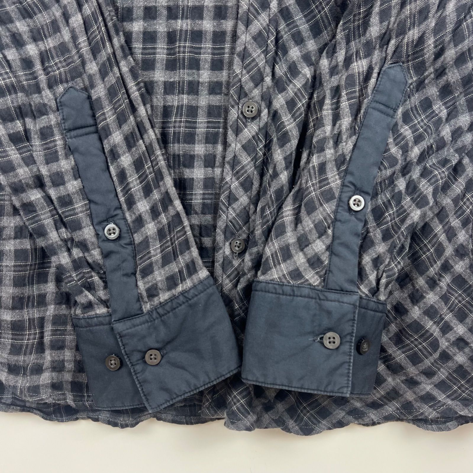 Neil Barrett ショートスリーブ カフス シャツ / ニールバレット 半袖 ストレッチ Sirchive ニールバレット Neil Barrett メンズ トップス シャツ 長袖