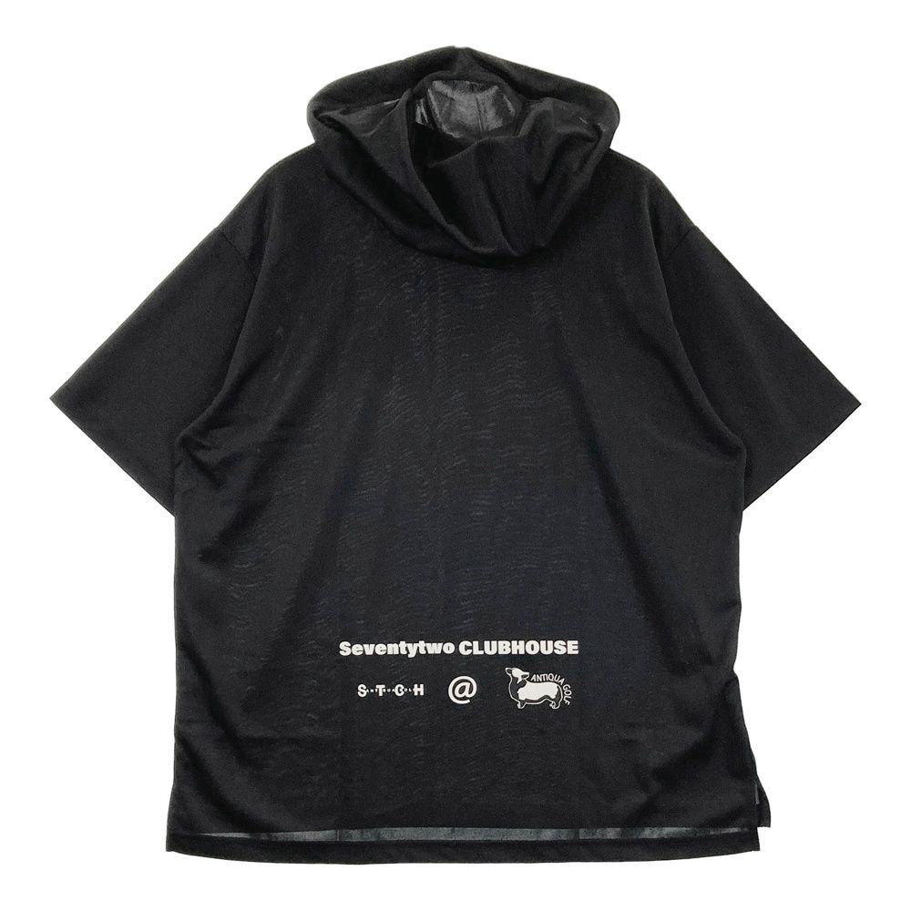 サイズ：LXL STCH SEVENTYTWO CLUBHOUSE ×antiqua GOLF フード