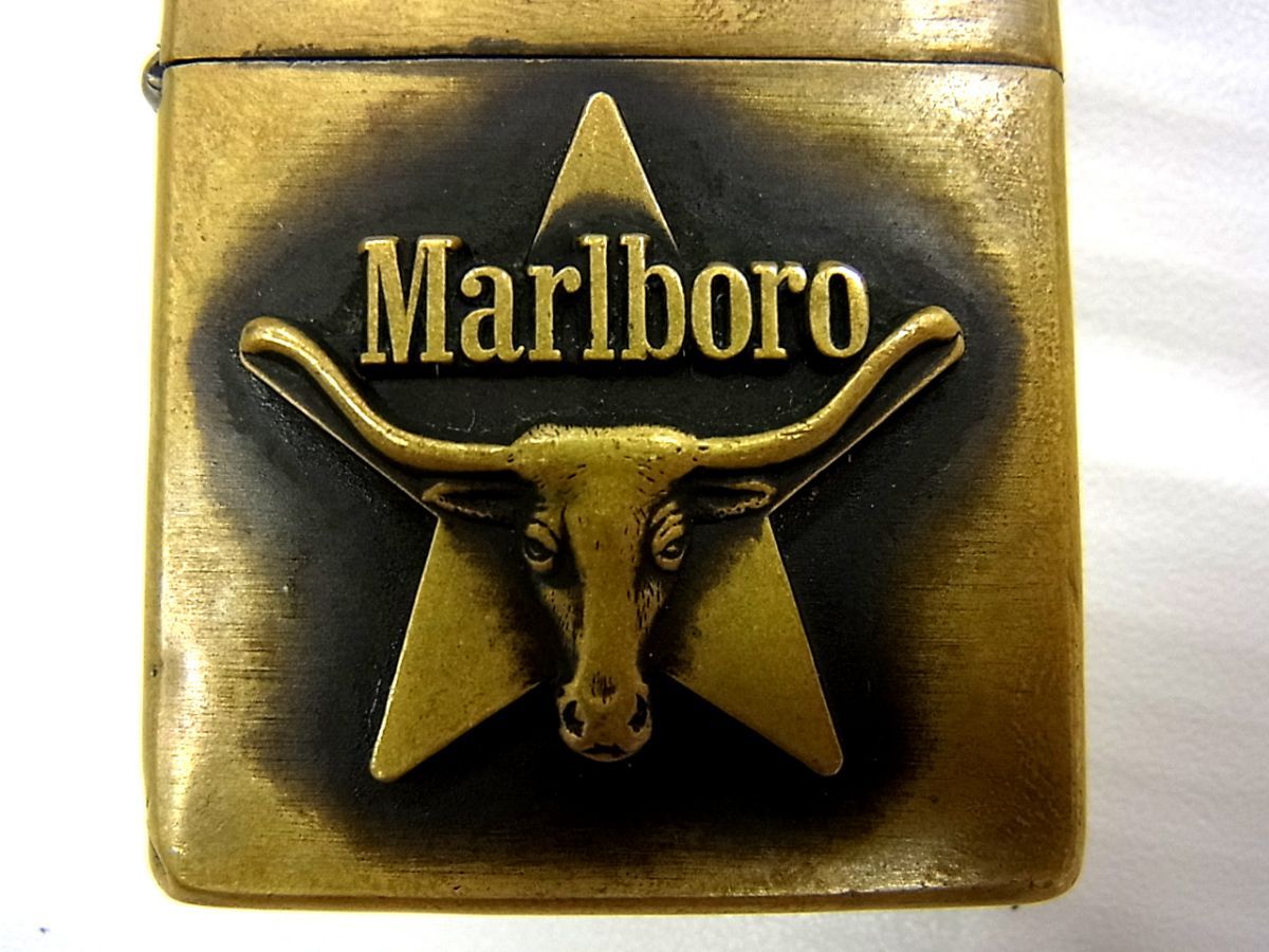 即納人気【非売品】ZIPPO　マルボロ　ロングホーン1993年製 懸賞品 喫煙具・ライター