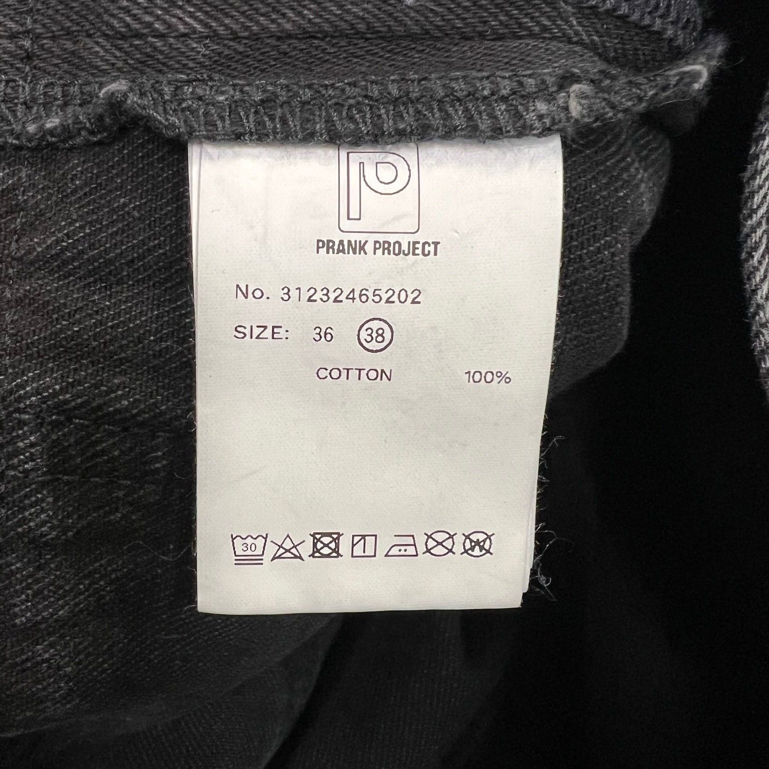 参考上代29700円 未使用品 PRANK PROJECT Bicolor Double Crush