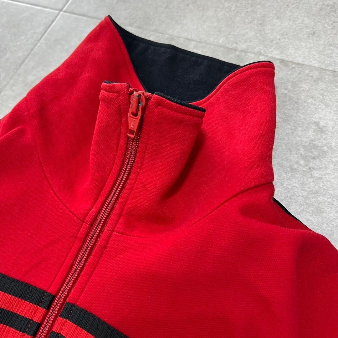 希少　アディダス　70s トラックジャケット　ビンテージ　赤　6号　ジャージ 希少 アディダス 70s トラックジャケット ビンテージ 赤 6号