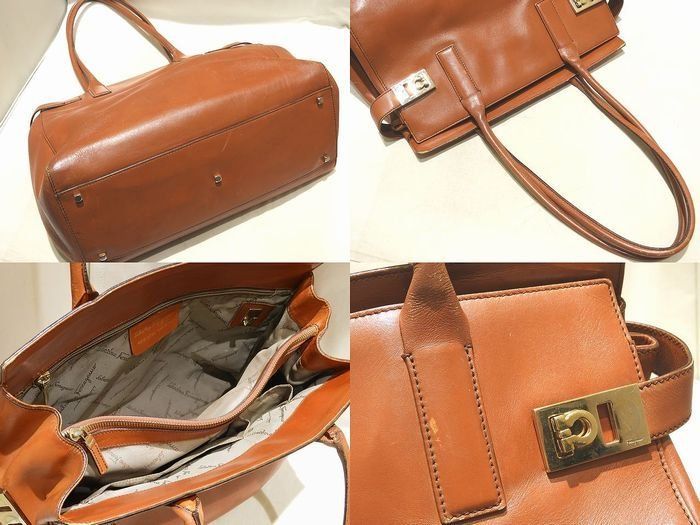 Salvatore Ferragamo フェラガモ 肩掛け トートバッグ