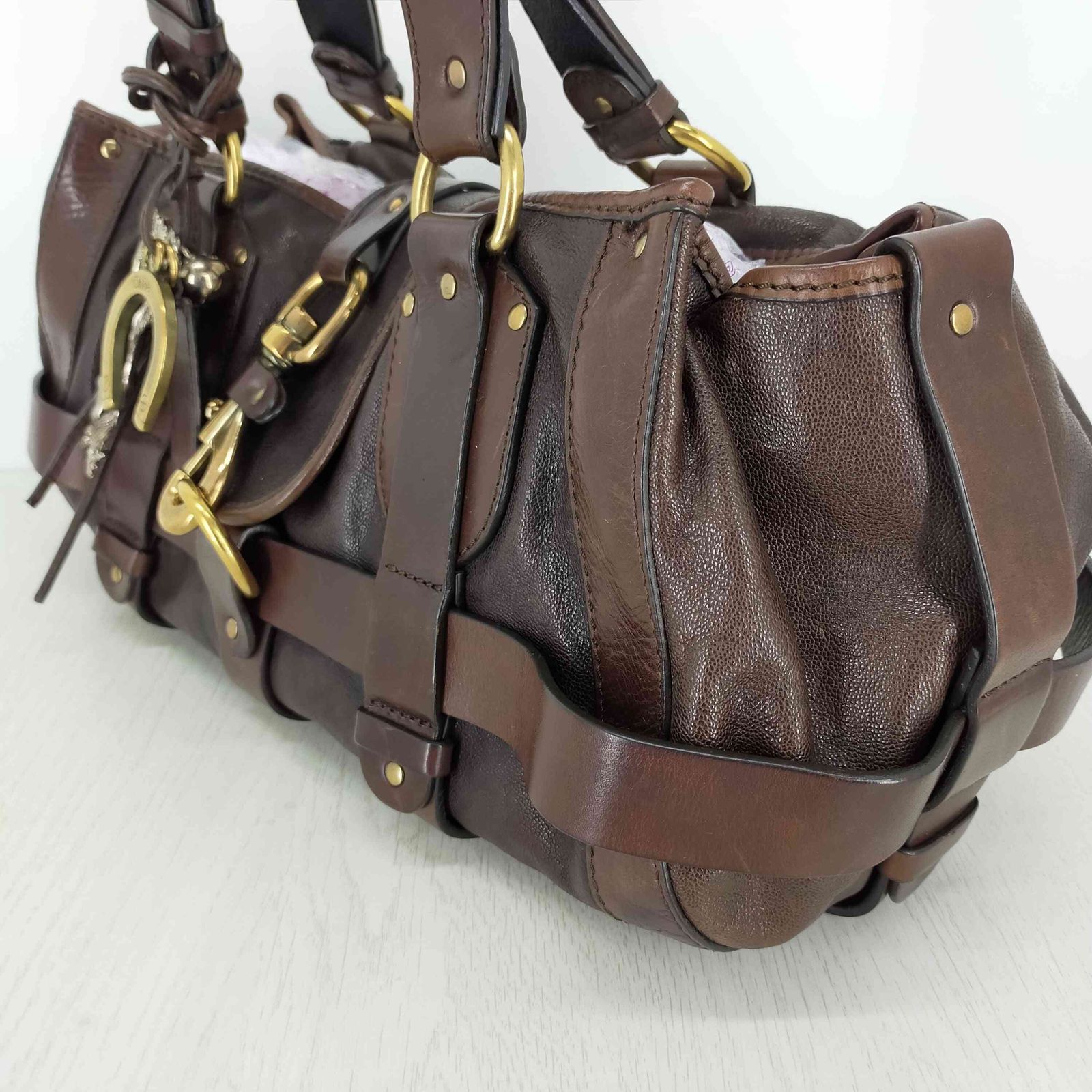 クロエ　ケララ　ハンドバッグ クロエ Chloe ケララ ハンドバッグ ホースシューチャーム レディース