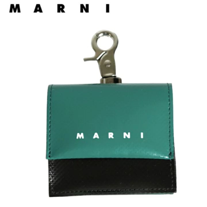 新品未使用マルニ MARNI メンズ AirPods グリーン+ブラック正規品 