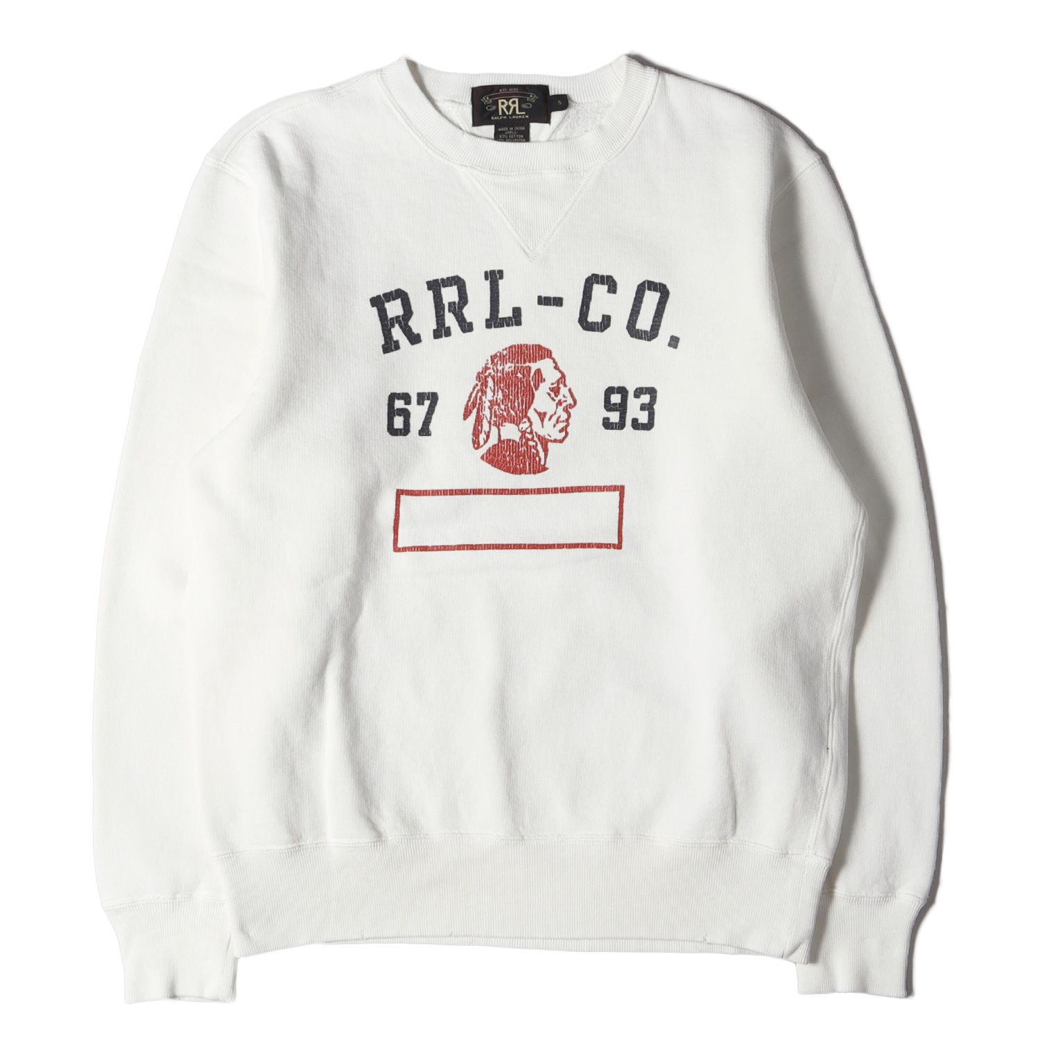 RRL ダブルアールエル ラルフローレン スウエット サイズ:S