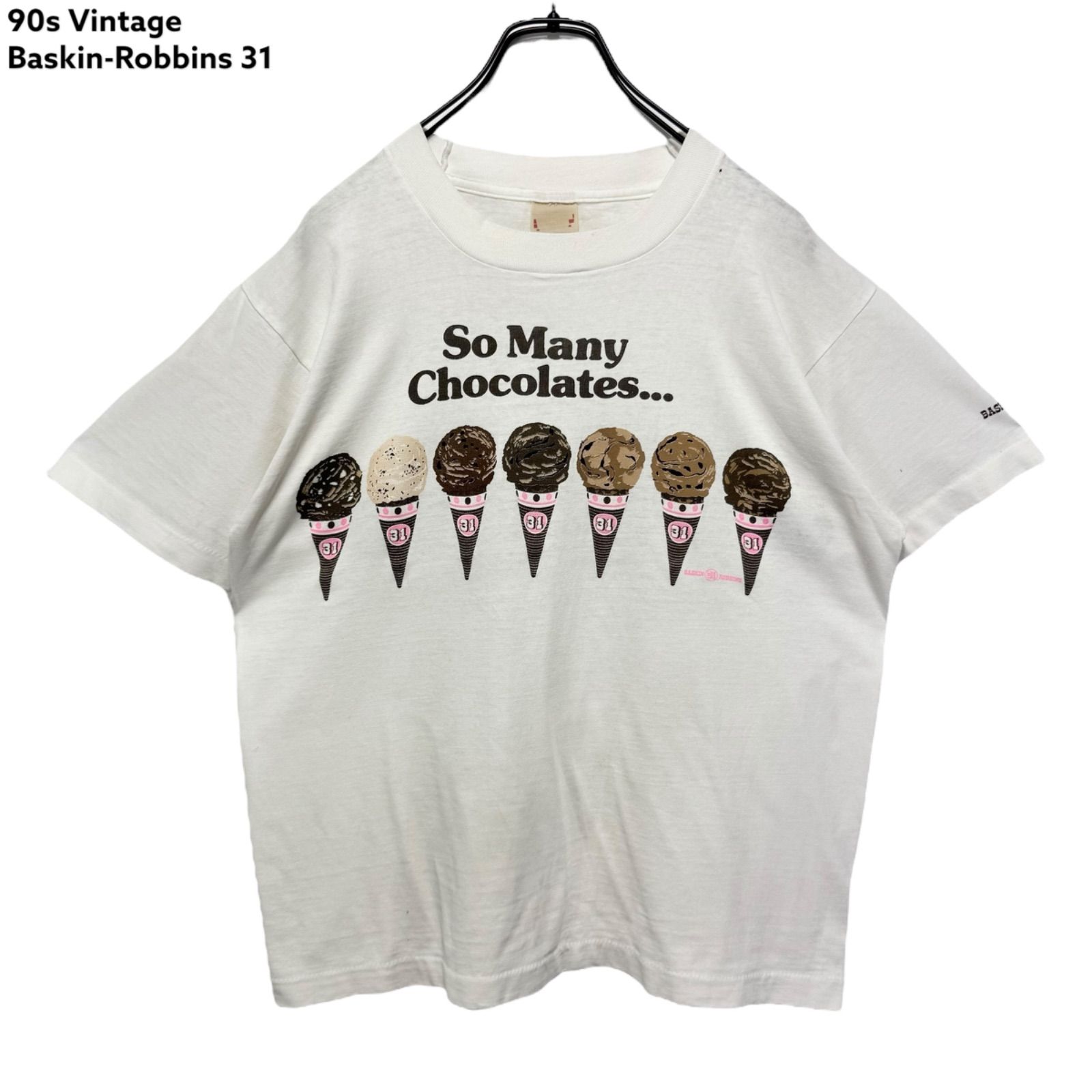 【新品タグ付】アフタヌーンティーBaskin Robbinsアイス柄Tシャツ Afternoon Tea LIVING｜プリントTシャツ/サーティワン アイス