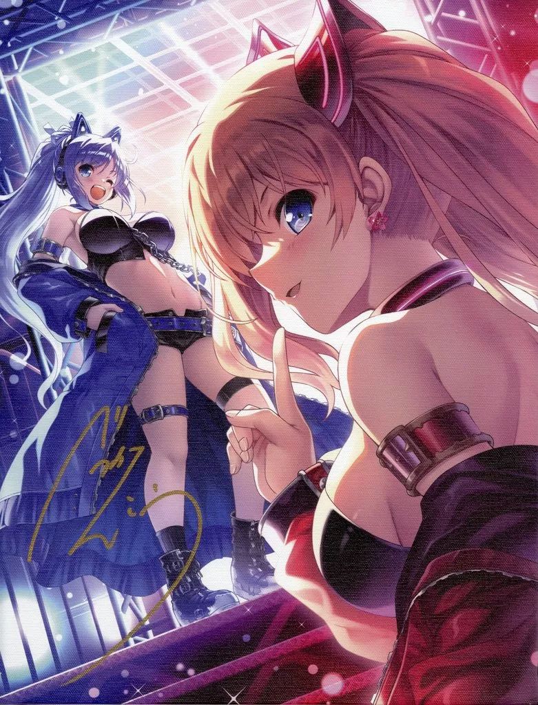  【中古】キャンバスボード・キャンバスアート 31.春爛漫 べっかんこう直筆サイン入りF6キャンバスアート 「あいりすミスティリア! 6周年コラボレーションカフェ in JAM Akihabara」 その他