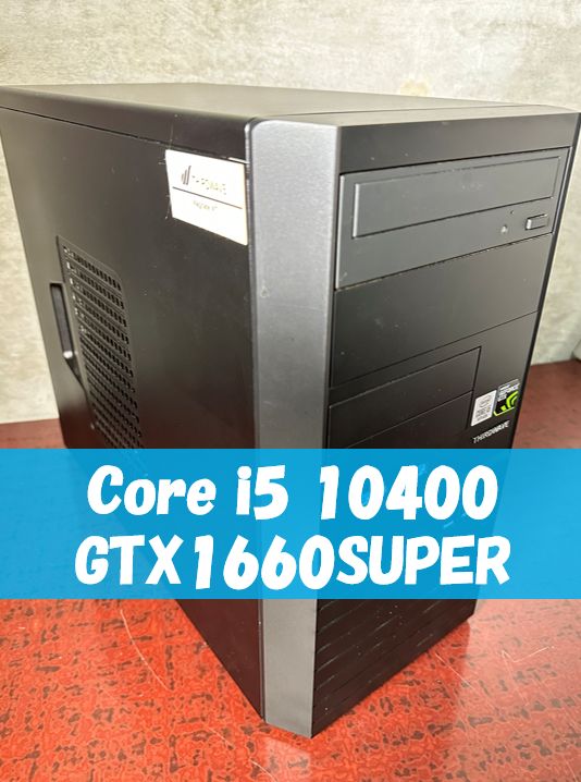 格安ゲーミング/i5 10400/gtx1660super/Windows11/メモリ16GB