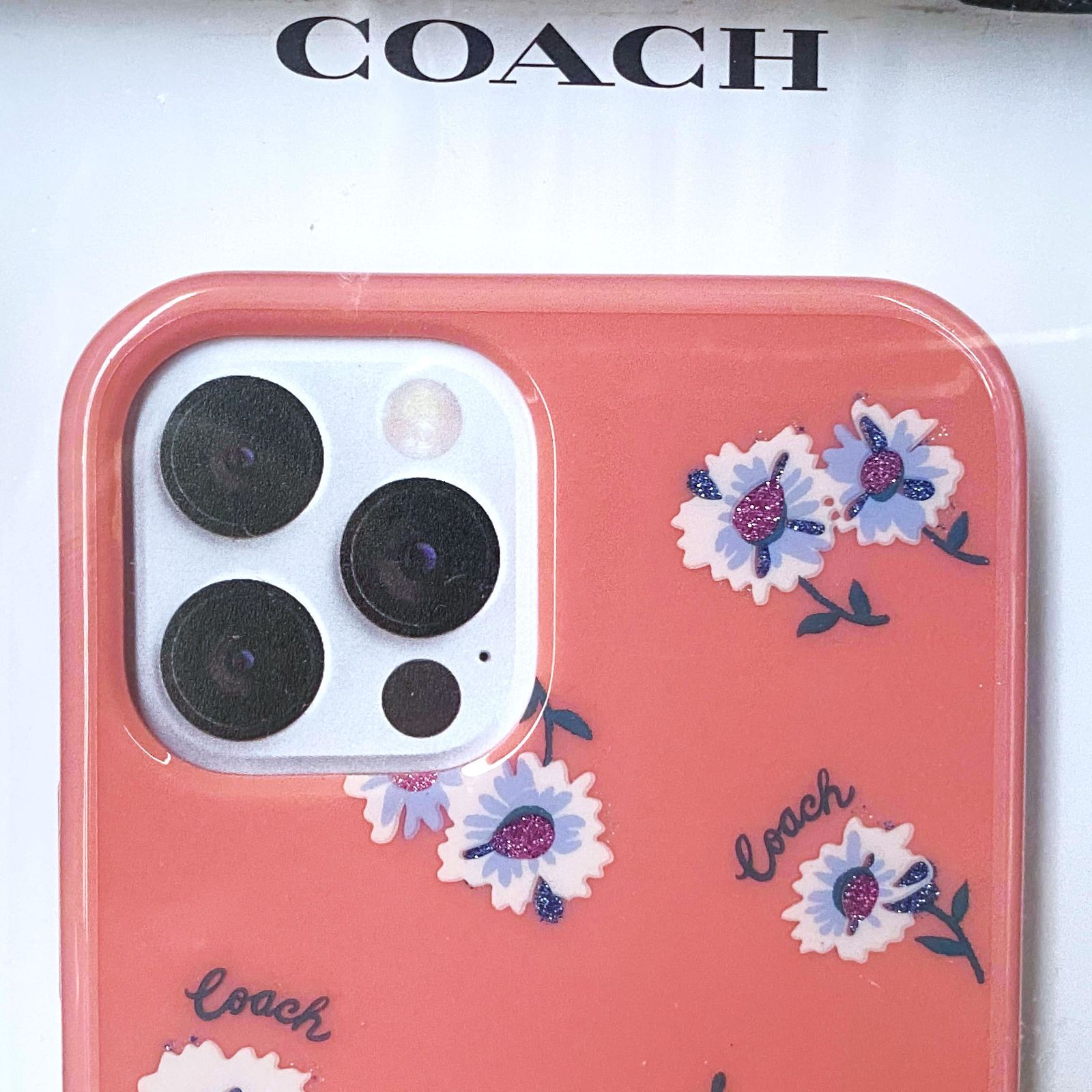 新品COACH チューリップ柄 iPhone12mini ケース クリアおしゃれ 手帳型 コーチ COACH iPhone14Proケース スマホケース 花柄｜Yahoo