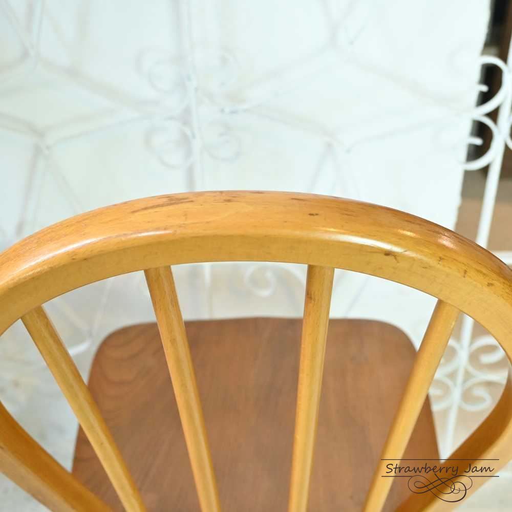 L3705-298-2 英国ヴィンテージ アーコールチェア フープバック 4本