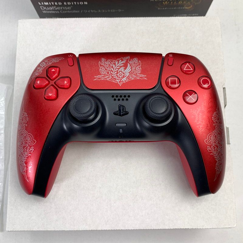 プレイステーション 5 DualSense ワイヤレスコントローラー モンスターハンターワイルズ リミテッドエディション 024-250918-nm-01-fuz