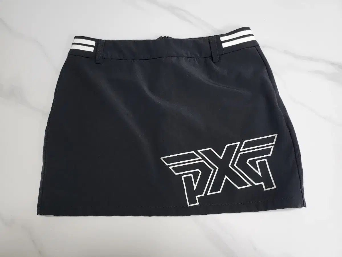 PXG レディーススカート M ブラック/ホワイト PXG ゴルフ ウェア