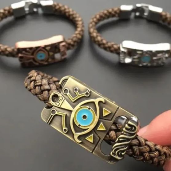 ゼルダの伝説 シーカーストーン ブレスレット ゴールド - メルカリ