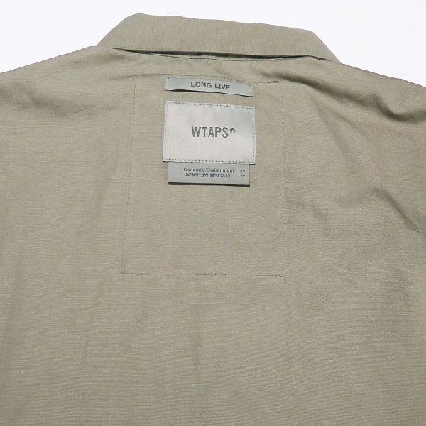WTAPS ダブルタップス 22AW CBW/LS/COTTON.POPLIN 222BRDT-SHM01