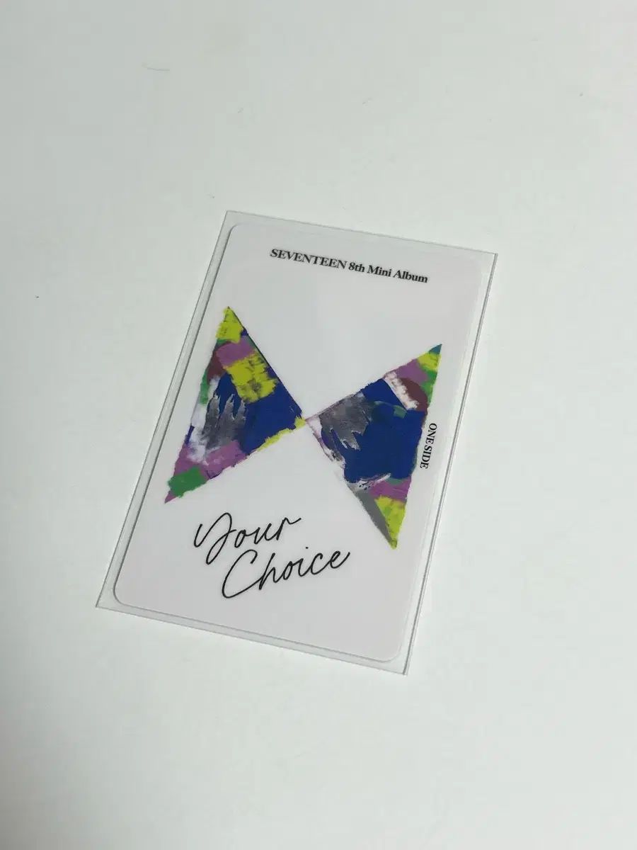 SEVENTEEN(セブンティーン・セブチ) Your Choice M2U Lucky draw