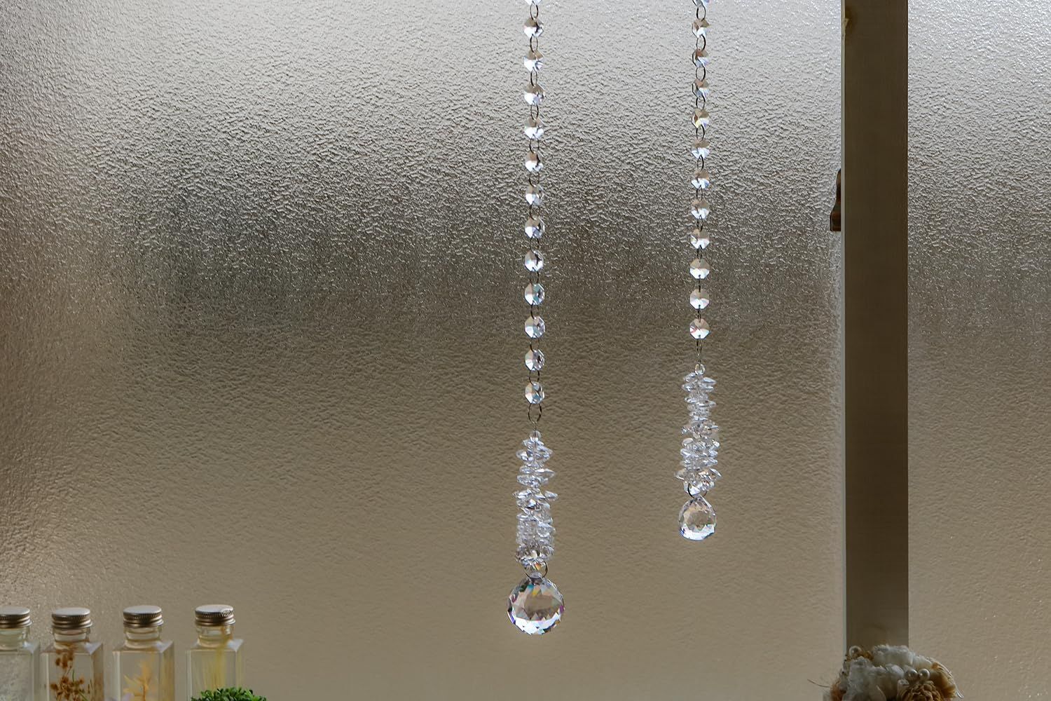 Crystal Tower Asfour社製 40mm サンキャッチャー アスフォー クリスタル