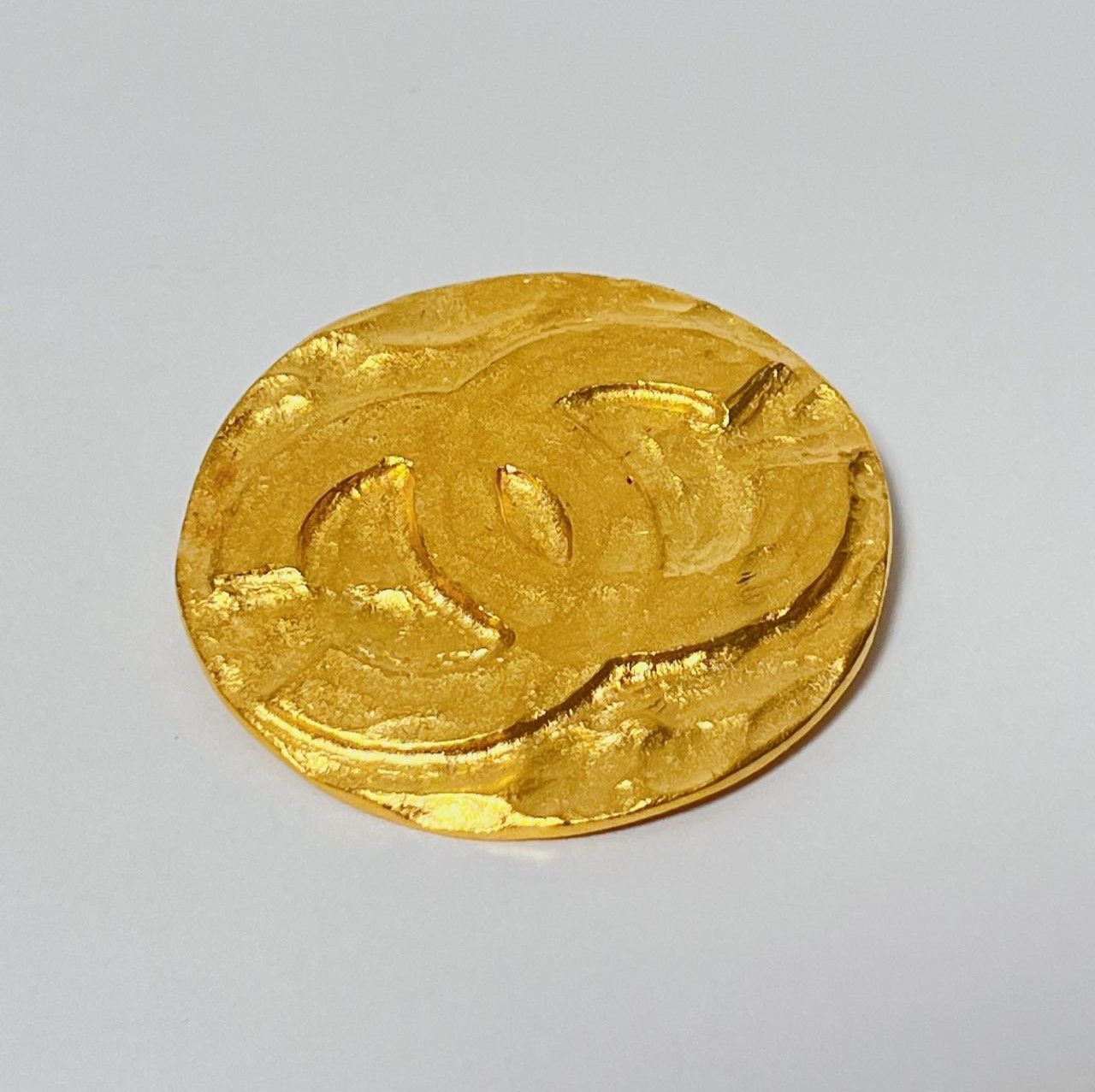 CHANEL シャネル ココマーク ブローチ ヴィンテージ 94P GP ota79801r40604