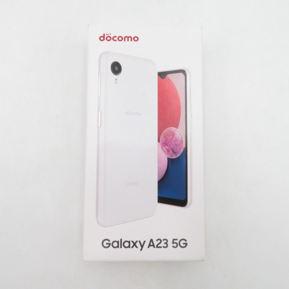 Galaxy - 新品未使用 SC-56C Galaxy A23 5G ホワイト M444 SIMロック解除済み 新品未使用 Galaxy A23 5G ホワイト ドコモ SC-56C SIMロック